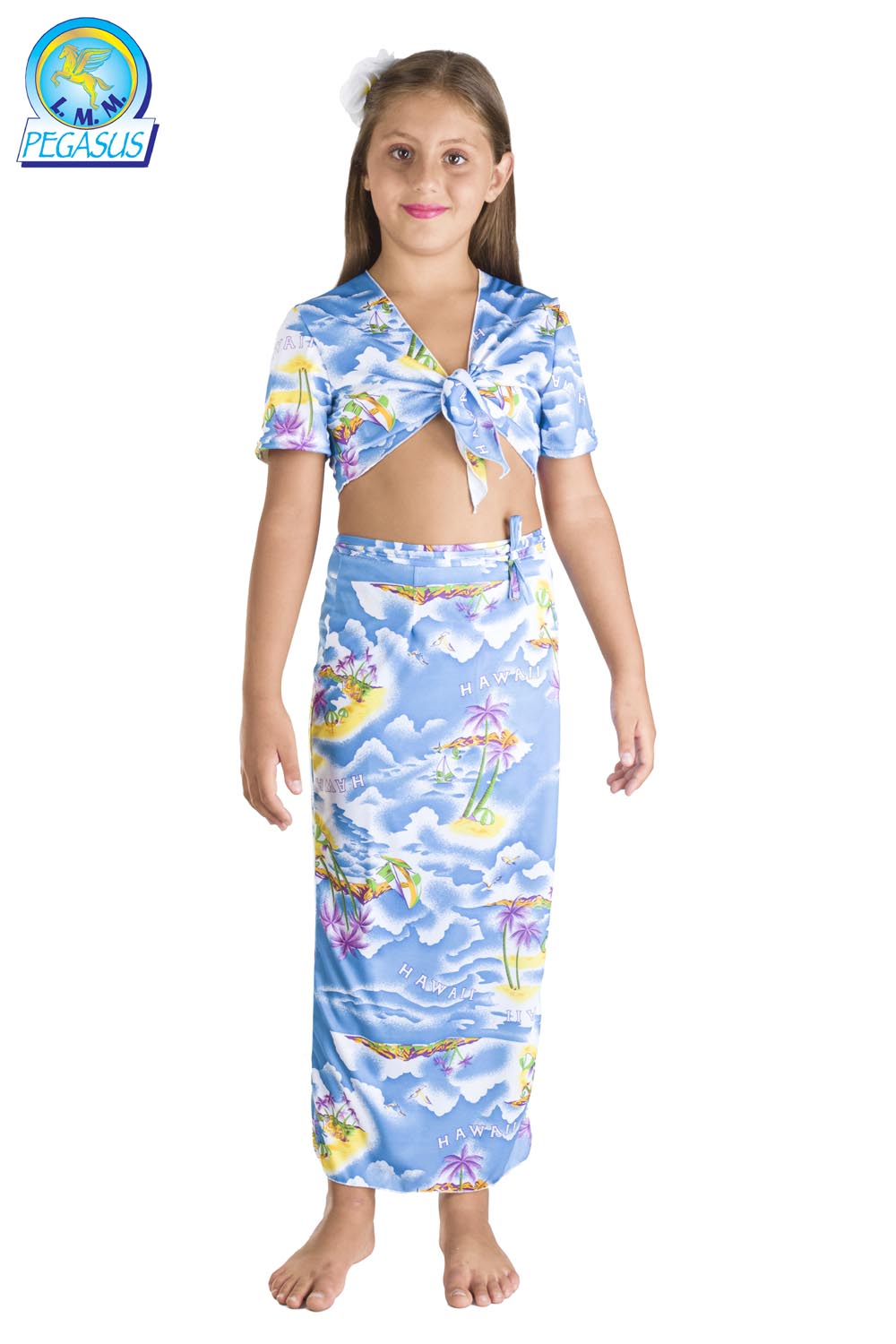 COSTUME HAWAIANO BAMBINA